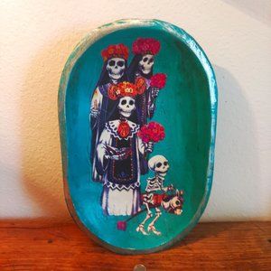 Hand Carved Dough Bowl